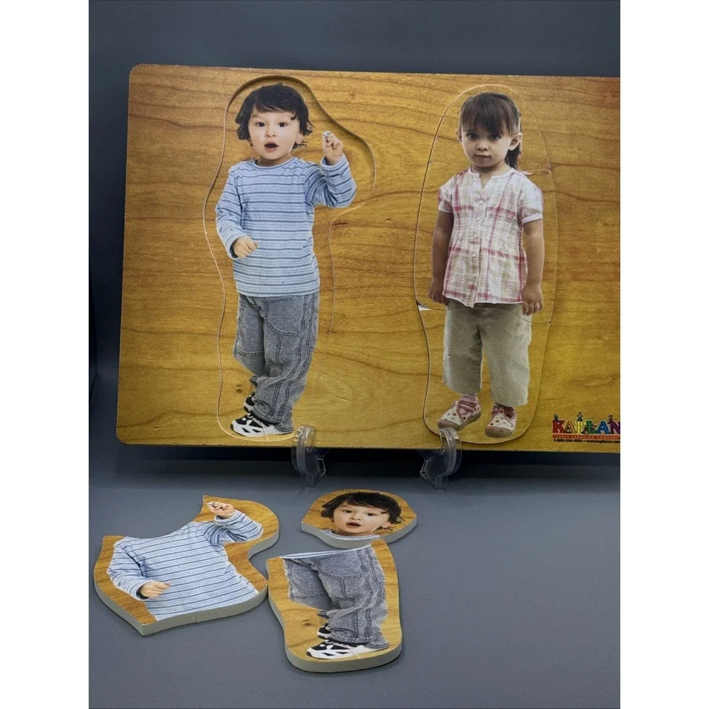 Kaplan Vintage Early Learning Puzzle 6 Pieces